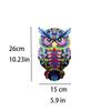 Pendant Yard Decoration Owl Metal Art Sculpture Home Outdoor Wall Art Garden Fence Decor