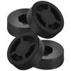 4 Stuks Rubberen Voetjes Voor Accessoires Vibratieabsorberende Pads Subwoofer Matten Audioapparatuur Draaitafel Platforms Luidspreker Isolatie