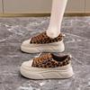 2025 new sports shoes women's spring versatile women's shoes lightweight casual non-slip thick-soled canvas board shoes women