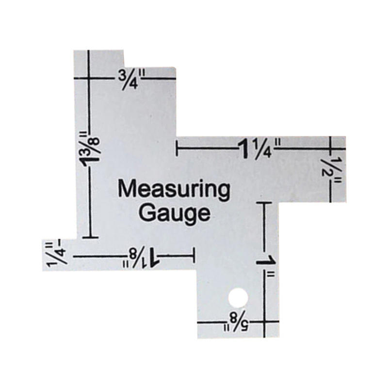 Clothing Tailor Design With Ruler Patchwork Thickness Ruler Special Ruler Patchwork With Seam Thickness Gauge Sewing Accessories