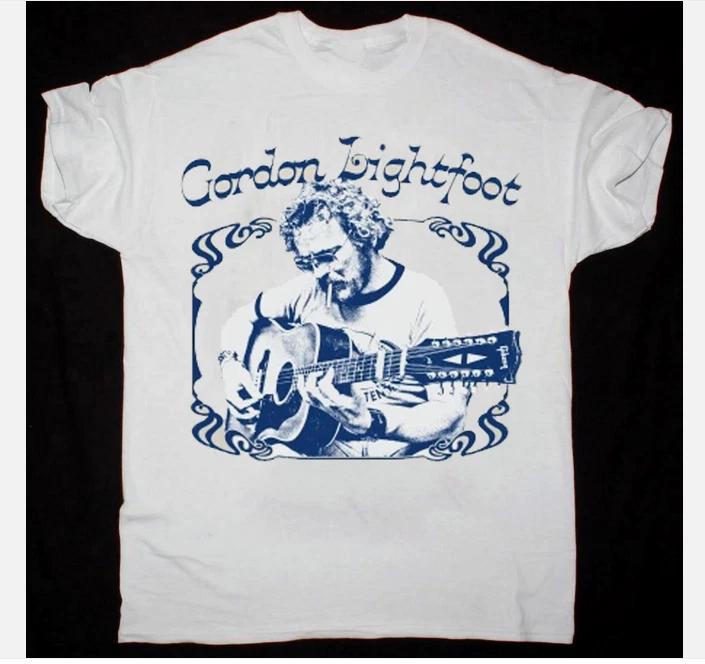 

Gordon Lightfoot Retro Style Country White All Size Shirt XL