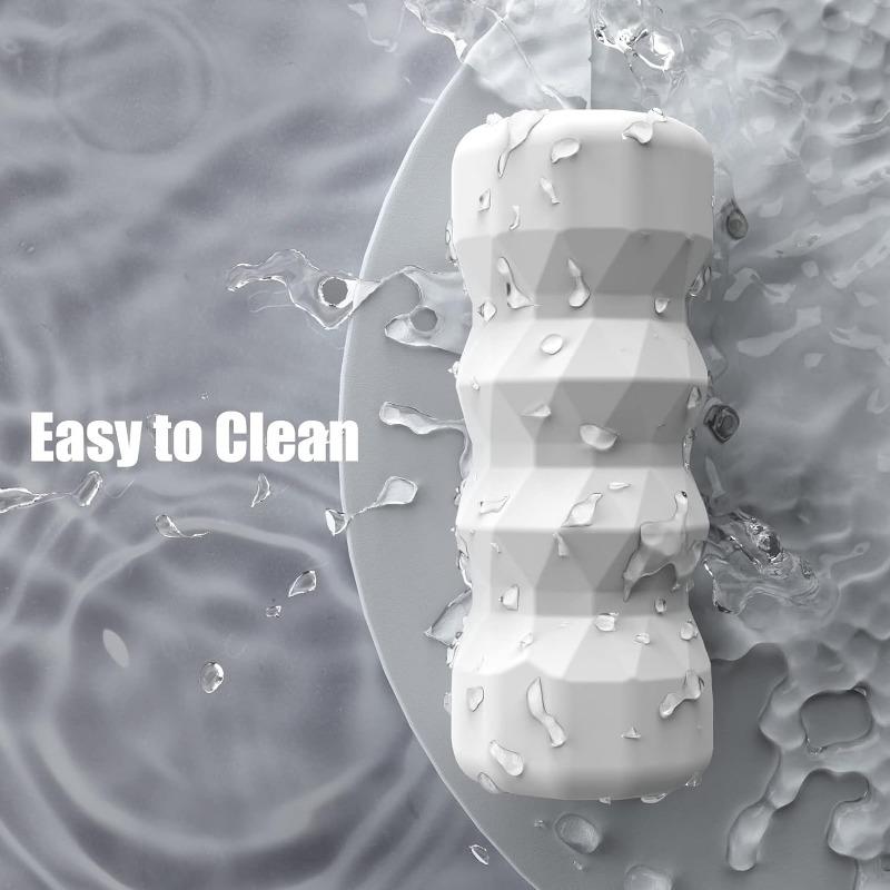 Male Masturbator Cup 3D Realistic Pocket Pussy Sleeve for Realistic Pocket Pussy Stroker Textured Reusable Soft Stretchy Adult Men Sex Toys