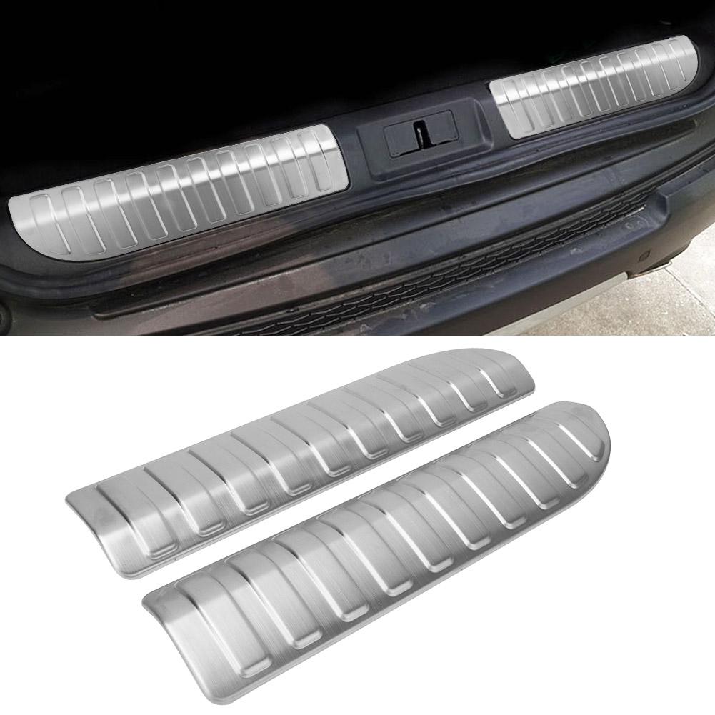 2 buc Protecție Bara Spate Interioară Acoperire Garnitură Potrivire Pentru Land Rover Range Rover Sport 2014 2018