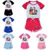Kpop Demon Hunters Children Summer Short Sleeve Shorts Sport Set With Soft Cotton Fabric For Active Play