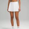 Women's High Waist Pleated Badminton Skort - Quick-Drying, Moisture-Wicking, Anti-Exposure Midi Skirt for Tennis and Running