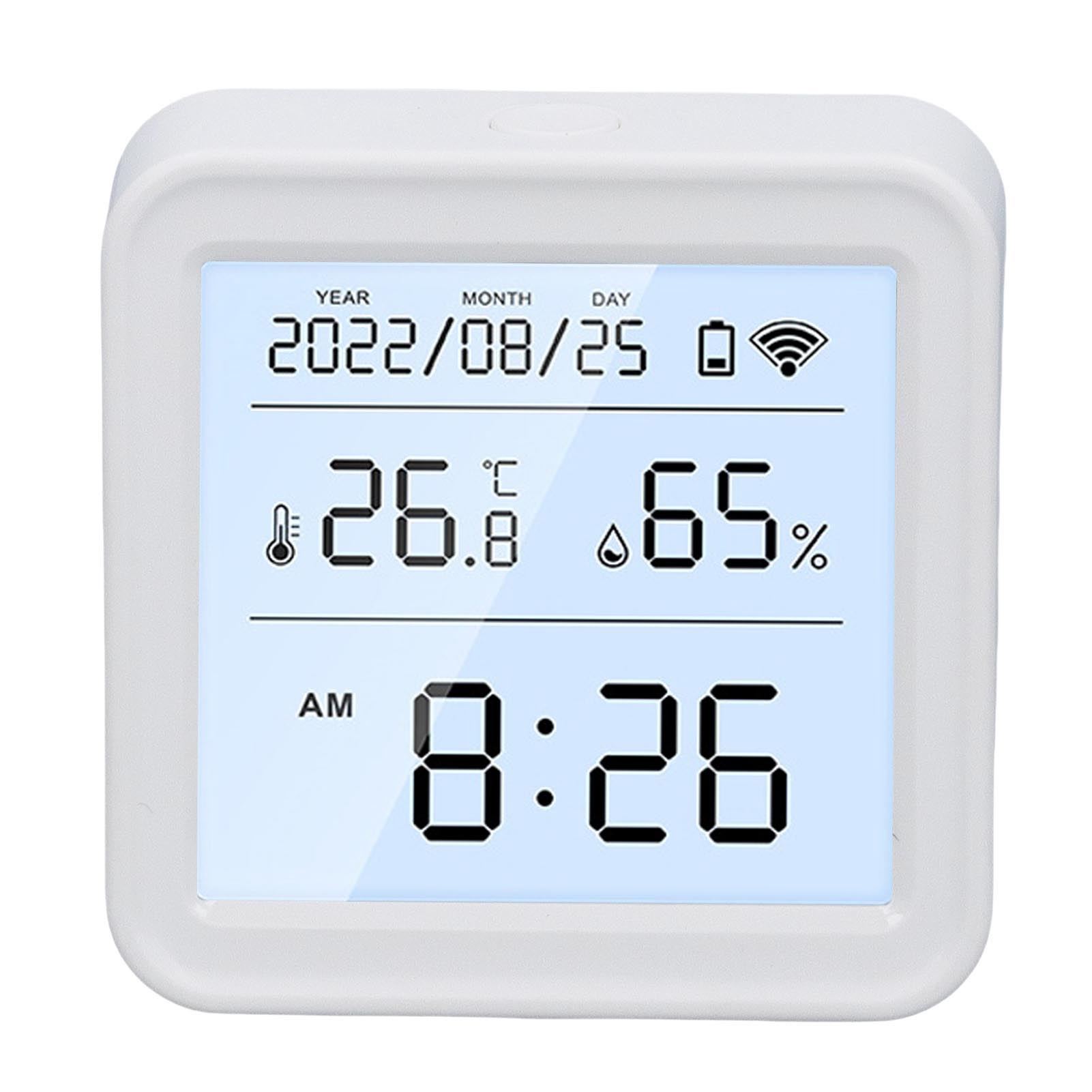 

Датчик температуры и влажности WiFi для ЖК-дисплея Tuya, термометр и гигрометр с управлением через приложение