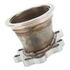 3PCS Turbo Flange 8 Bolt Strong Sealing Leak Proof Flange Clamp Adapter Fit for Garrett T25 T28 GT25 GT28 to 3in