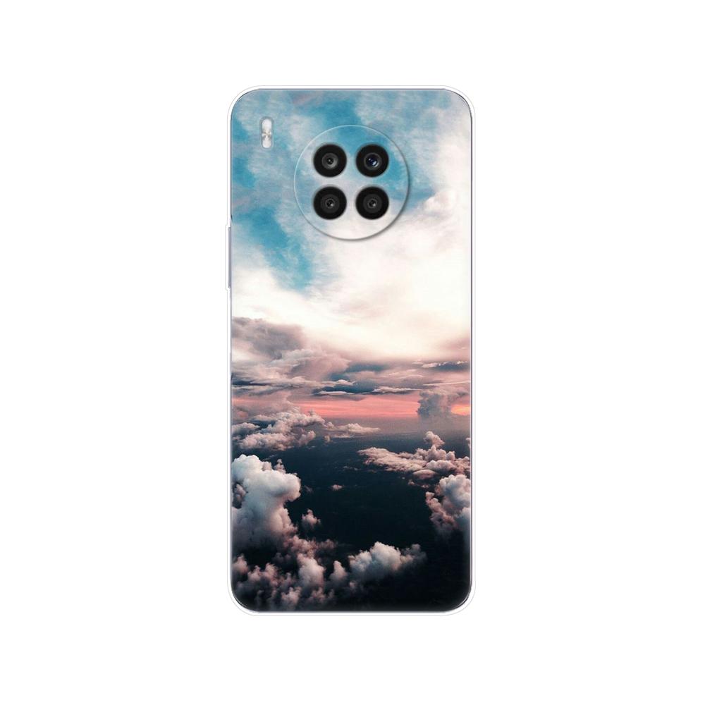 For Honor 50 Lite Case 6.67 Inch Silicon Back Cover Phone Case For Huawei Honor 50 Lite Soft Case TPU Bumper 50Lite Light Funda