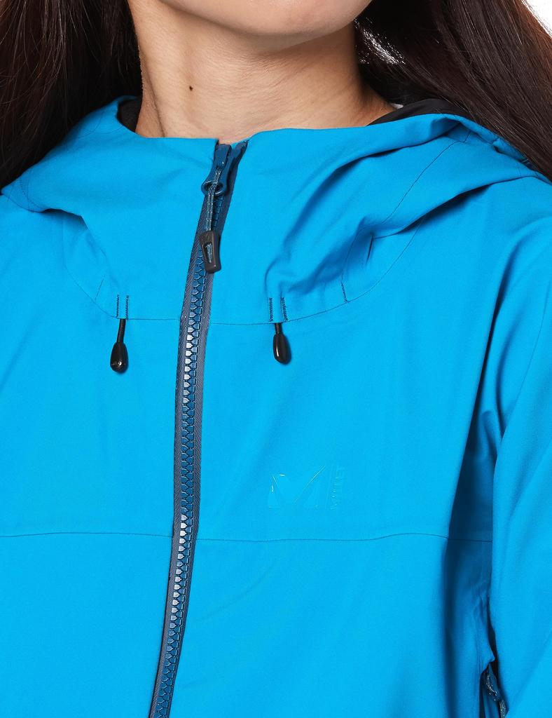 Waterproof Jacket Typhon Warm Stretch Jacket LD Typhon 50000 Warm ST JKT METHYL BLUE S [Millet] Women's