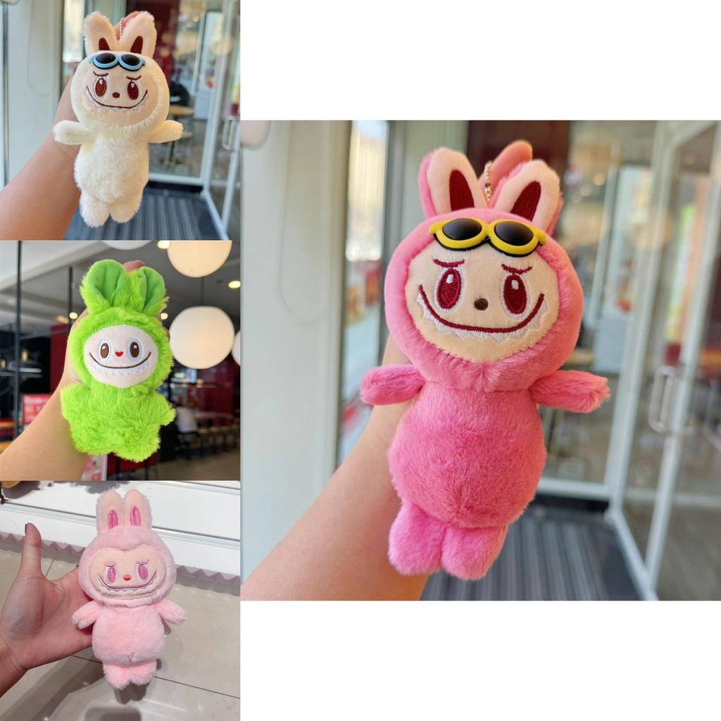 Guitar Grape Avocado Labubu Plush Keychain Keyring For Collectors And Gift Fans