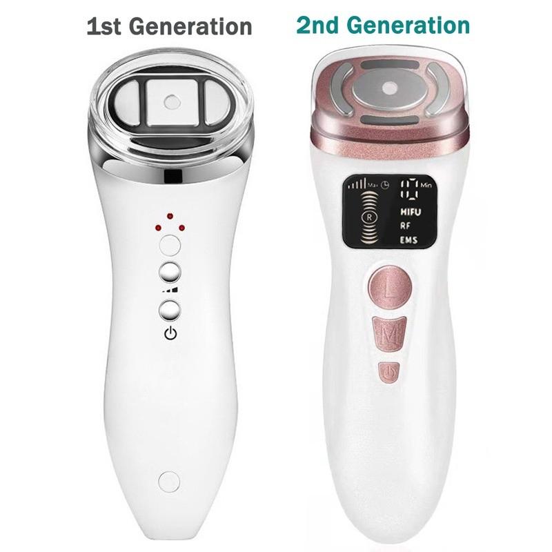 Mini HIFU Ultrasound Machine RF EMS Microcurrent Lift Firm Tightening Skin Wrinkle Anti-aging Machine Skin Care Beauty Device