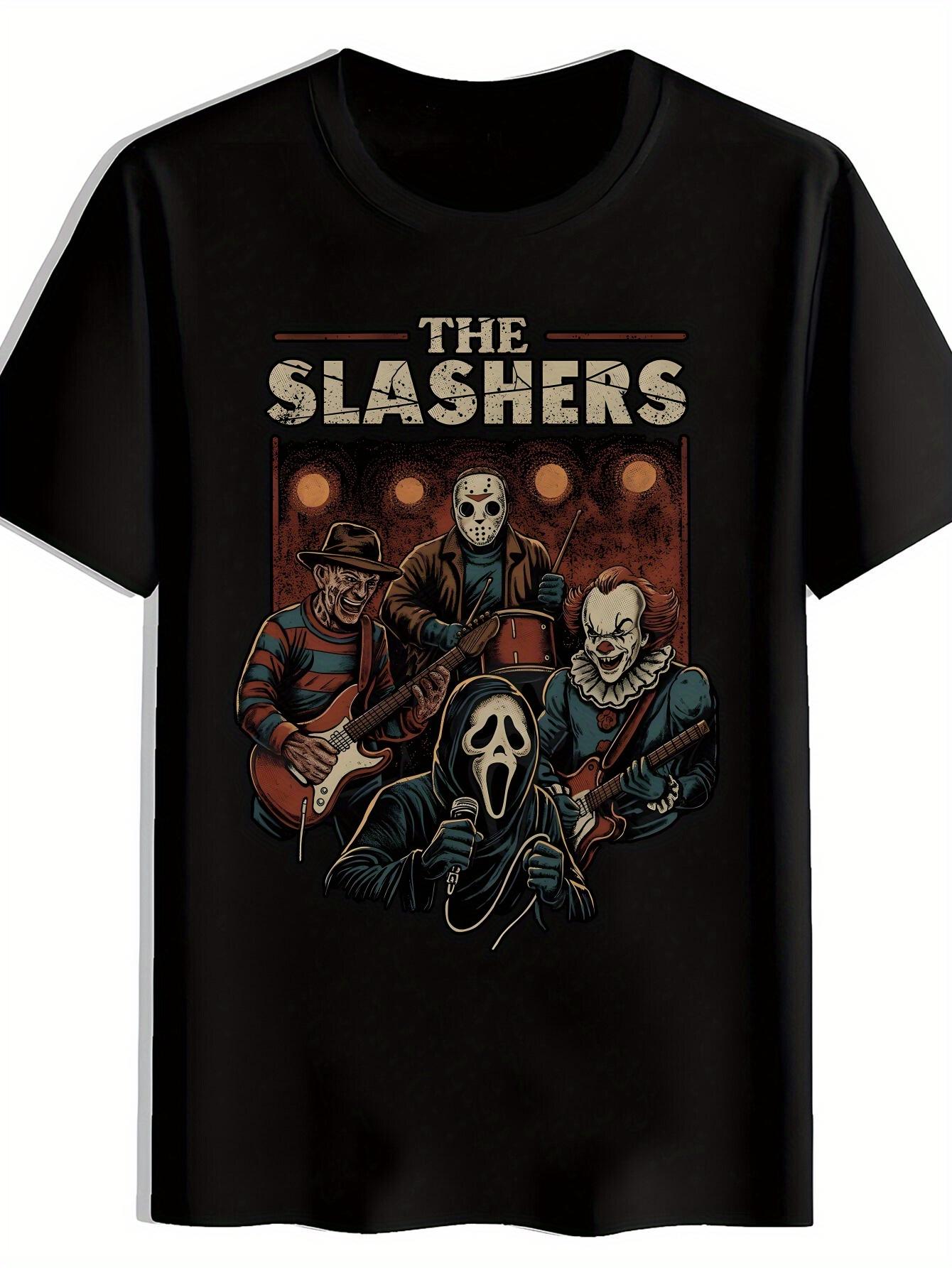 

Vintage Rock Band Graphic T-shirt - Black Tee with LIVE PERFORMANCE DESIGN S