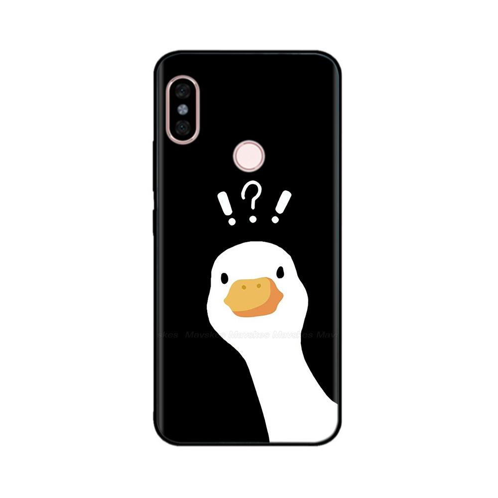 Luxury Case For Redmi Note 5 Pro Patterned Full Protection Soft Liquid Silicone Cartoon Cover For Xiaomi Redmi Note 5 Pro Note5