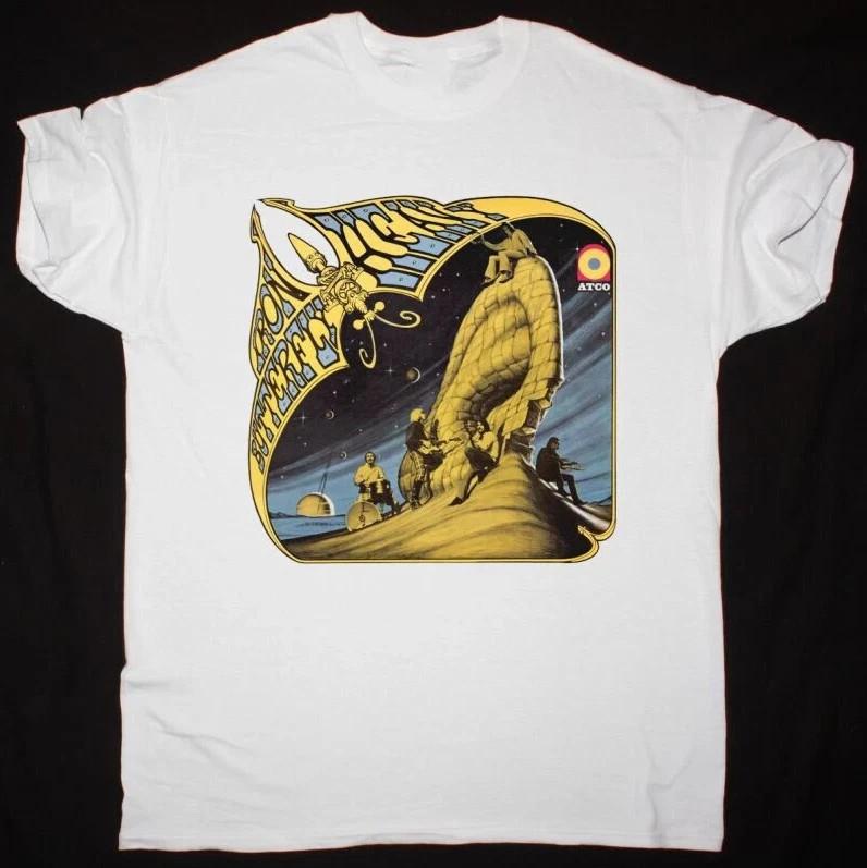 Винтажная футболка IRON BUTTERFLY, тяжелая, полноразмерная, унисекс, BO234 L