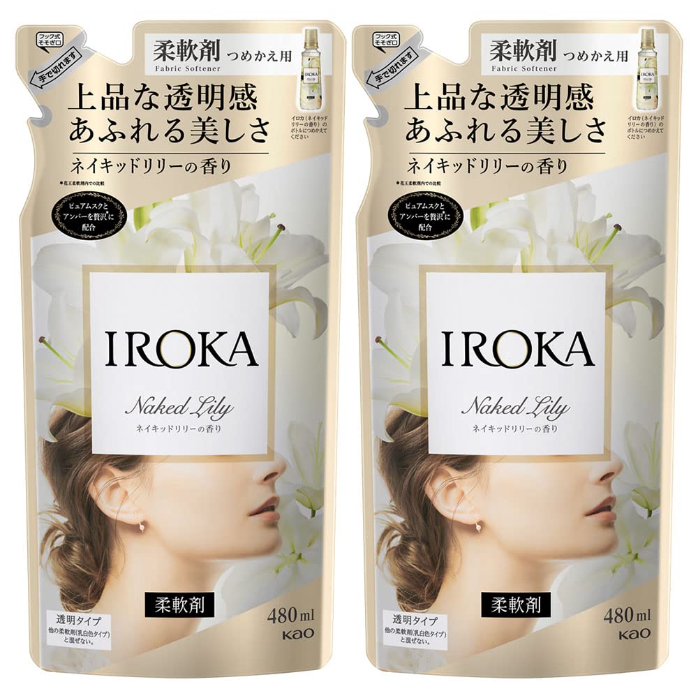 

Концентрированный кондиционер для белья Flare Fragrance IROKA с ароматом Naked Lily 480 мл x 2 Купить Запасной блок,