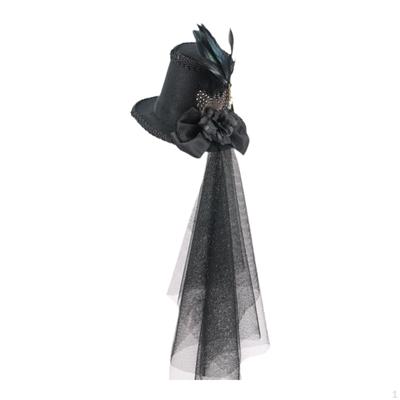 Steampunk Top Hat Headband Retro Costume Accessories Cosplay Headwear Fedoras for Halloween Women