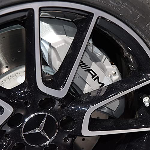 Caliper Sticker, Brake Caliper Cover, Brake Caliper Sticker, Universal, Waterproof, High Temperature Resistant, Cool, Black