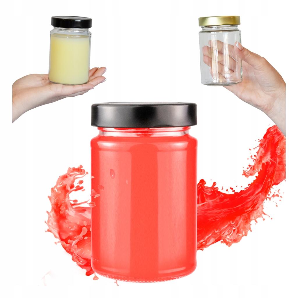 ATENA jar 330ML + HIGH LID FI66 JAM HONEY CANDLES WEDDING