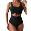 Women S Slimming One Piece Swimsuit With Lace Up