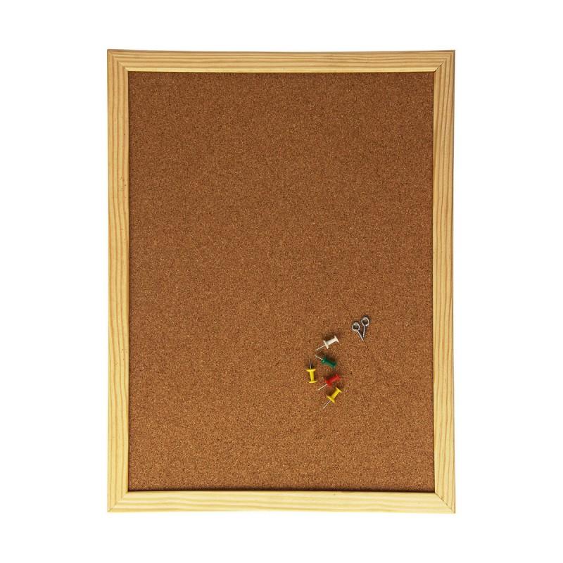Q-Connect-Q-Connect Brown Cork Board (40x30cm)
