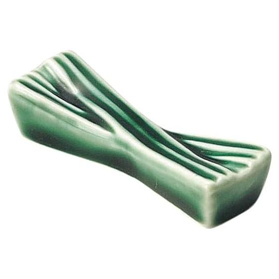 Kaden Koyo Pottery Fukakasane Oribe Chopstick Rest, Japanese Tableware, Mino Ware, Dishwasher Safe, Made in Japan, 56471053, 54x19x13mm, Approx. 17g,