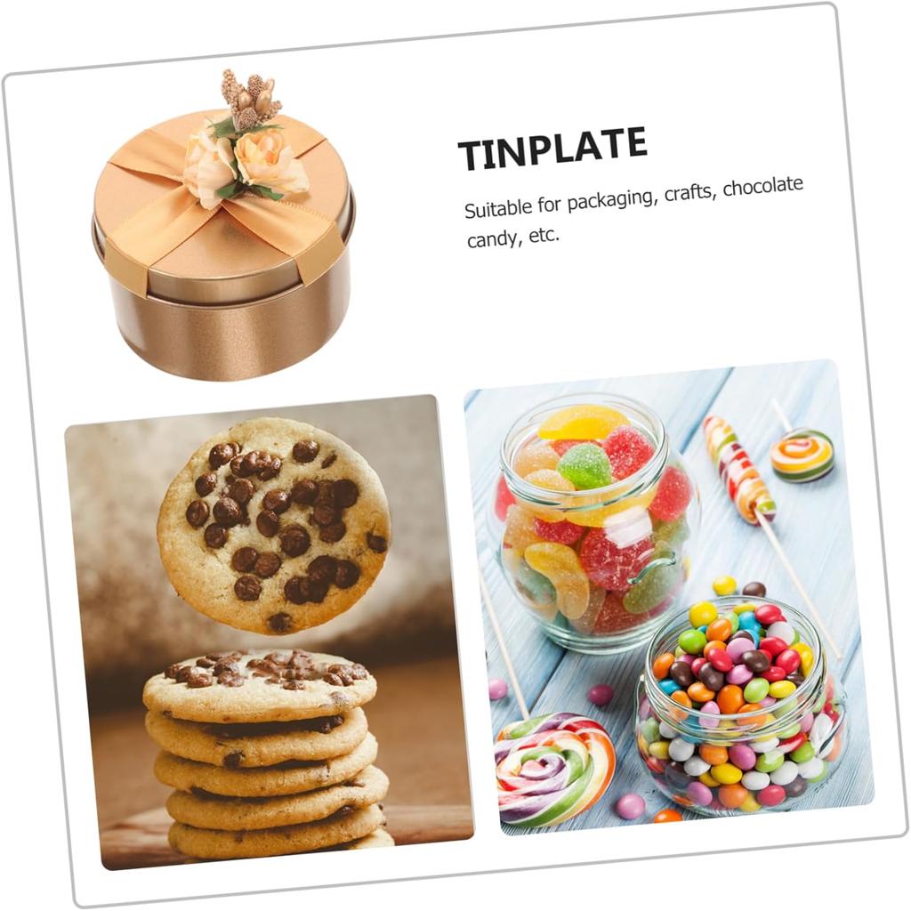 Tin candy box, wedding candy box, souvenir gift box, home decoration creative candy box