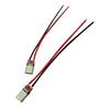 10pcs Professional 20AWG USB C Connector Welding Male to Female Type-C Wire Universal 2 Pin Connector Electronic Repair