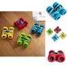 Vibrant 360 Roll Toy Racing Cars For Kids Durable Plastic Mini Car Xmas Gift