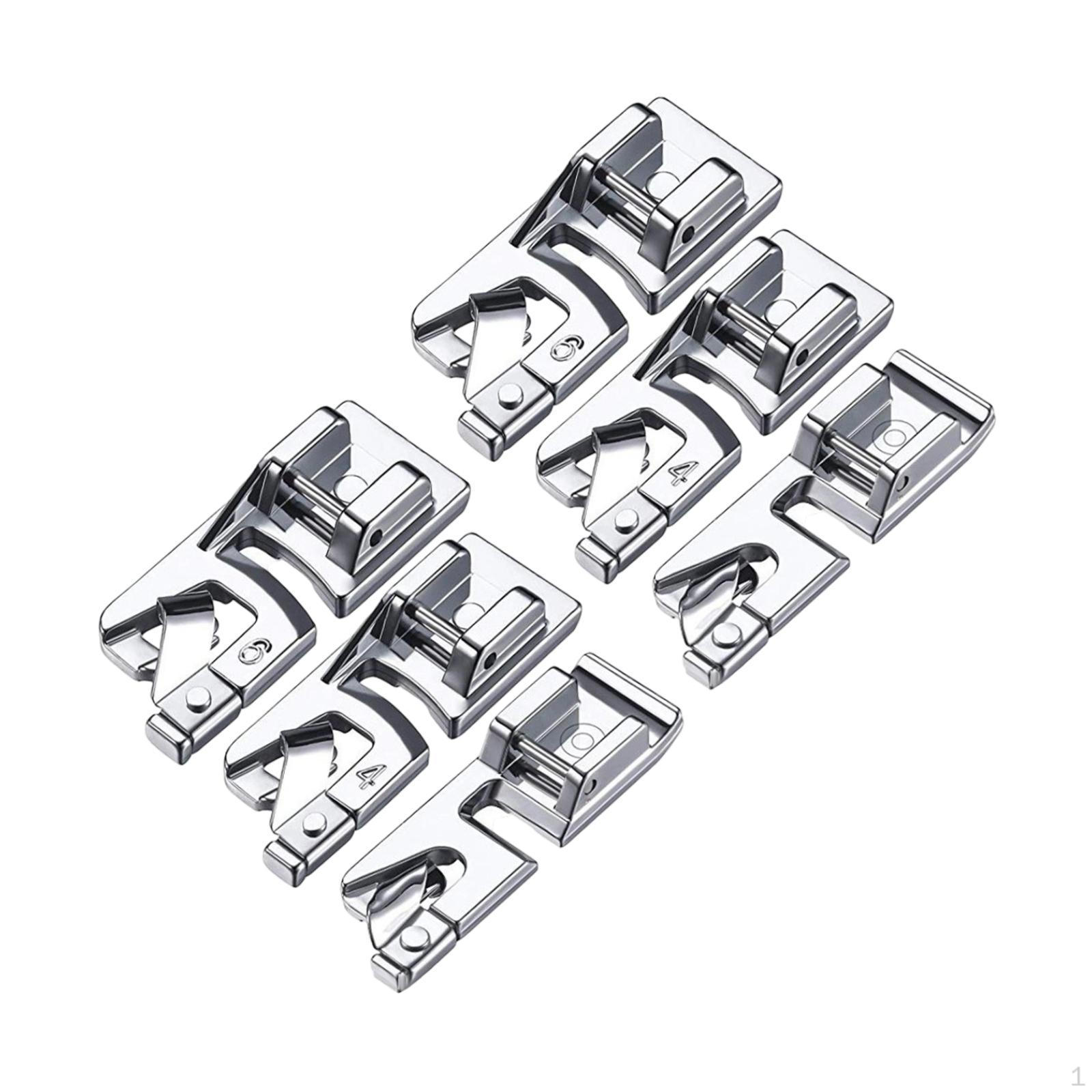 

Набор металлических лапок для швейной машины 3 мм, 4 мм и 6 мм, принадлежности