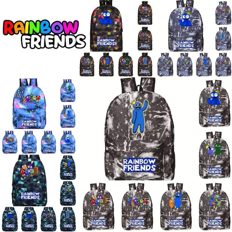 Roblox Rainbow Friends Large Capacity Student Backpack Bag Book