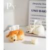 Cute Ceramic Dog Tissue Holder for Bathroom or Living Room