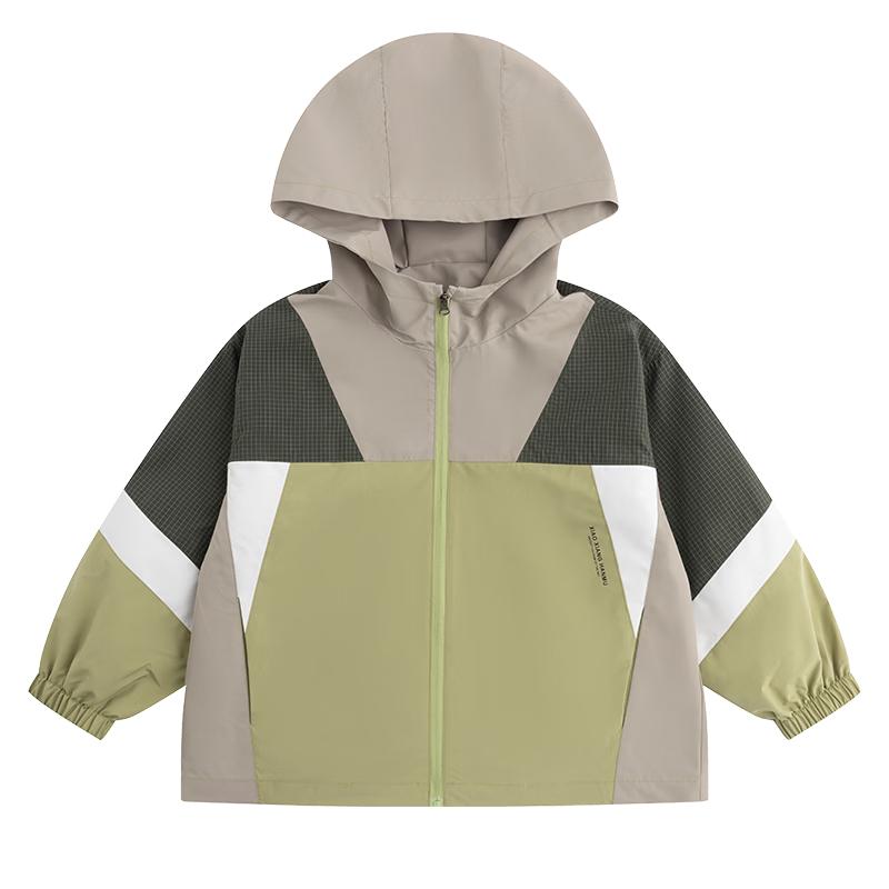 Boys Waterproof Hooded Windbreaker Jacket 170