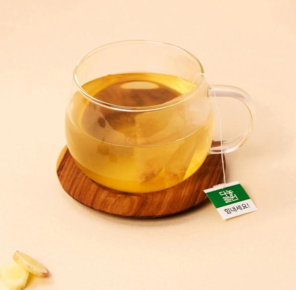 Danongwon Pear Bellflower Ginger Tea 0.7g x 50 Tea Bags Korean Herbal Tea Immune Support Tea