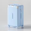 24-Inch Large Capacity Plastic Frame Suitcase with Trolley and Password Lock for Men and Women