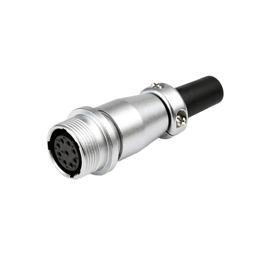 Aviation Circular Connector Female Plug Secure & Stable Aviation Connector Waterproof WS16 ZQ Female Suitable for WEIPU