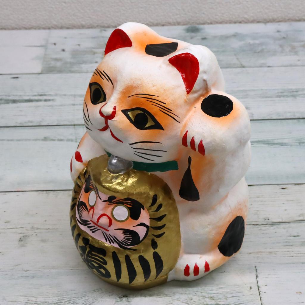 Takasaki Daruma 20cm In for Financial Luck and Prosperity for Good Fortune and Traditional for Fulfilling for Business Rare Auspicious Japanese-made