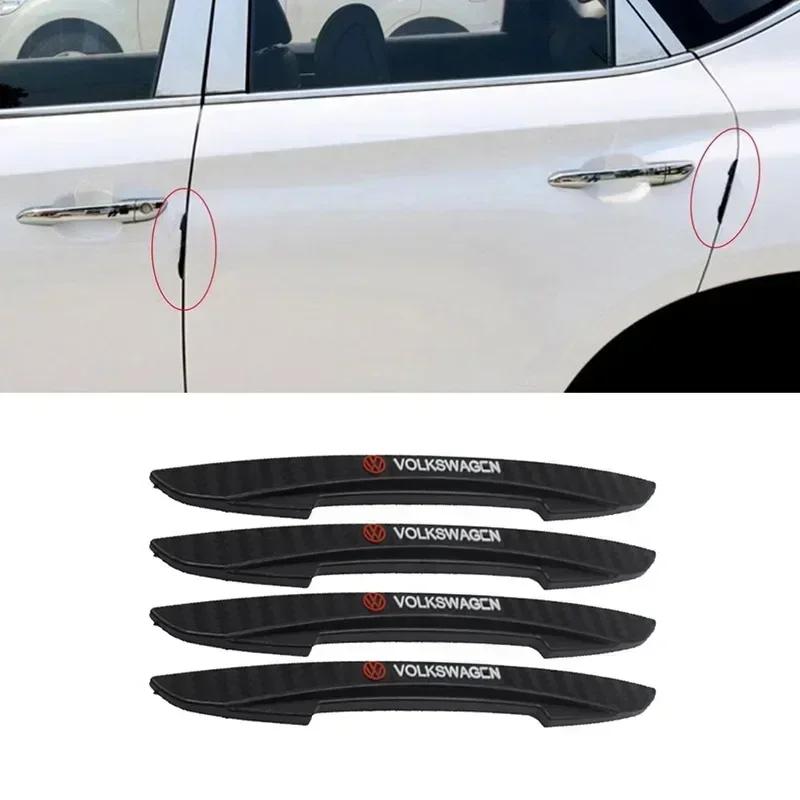

New Car Door Side Emblem Sticker Protection Decal Decoration for Volkswagen Teramont Santana Tiguan R32 T5 Golf 5 7 Rabbit