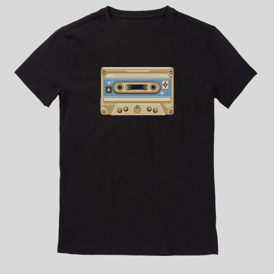 Retro Style Oldschool Tape Cassette Vintage Mixtape T-ShirtWill Open In a New Window or Tab