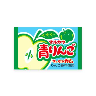 Marukawa Seika Grüner Apfel Kaugummi 1 Stück x 55 Stück