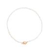 [Yooping] Baroque Pearl Necklace: A Delicate Bead Necklace Made of Original Design Natural Freshwater Pearls Strung Together. Toggle Clasp Necklace.