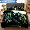 Scr-eam Horror Movie 3pcs K-pop Music Group Bedding set,Ideal for Bedroom, Dormitory,Including Duvet Cover And 2pcs Pillowcases,Fan Gifts
