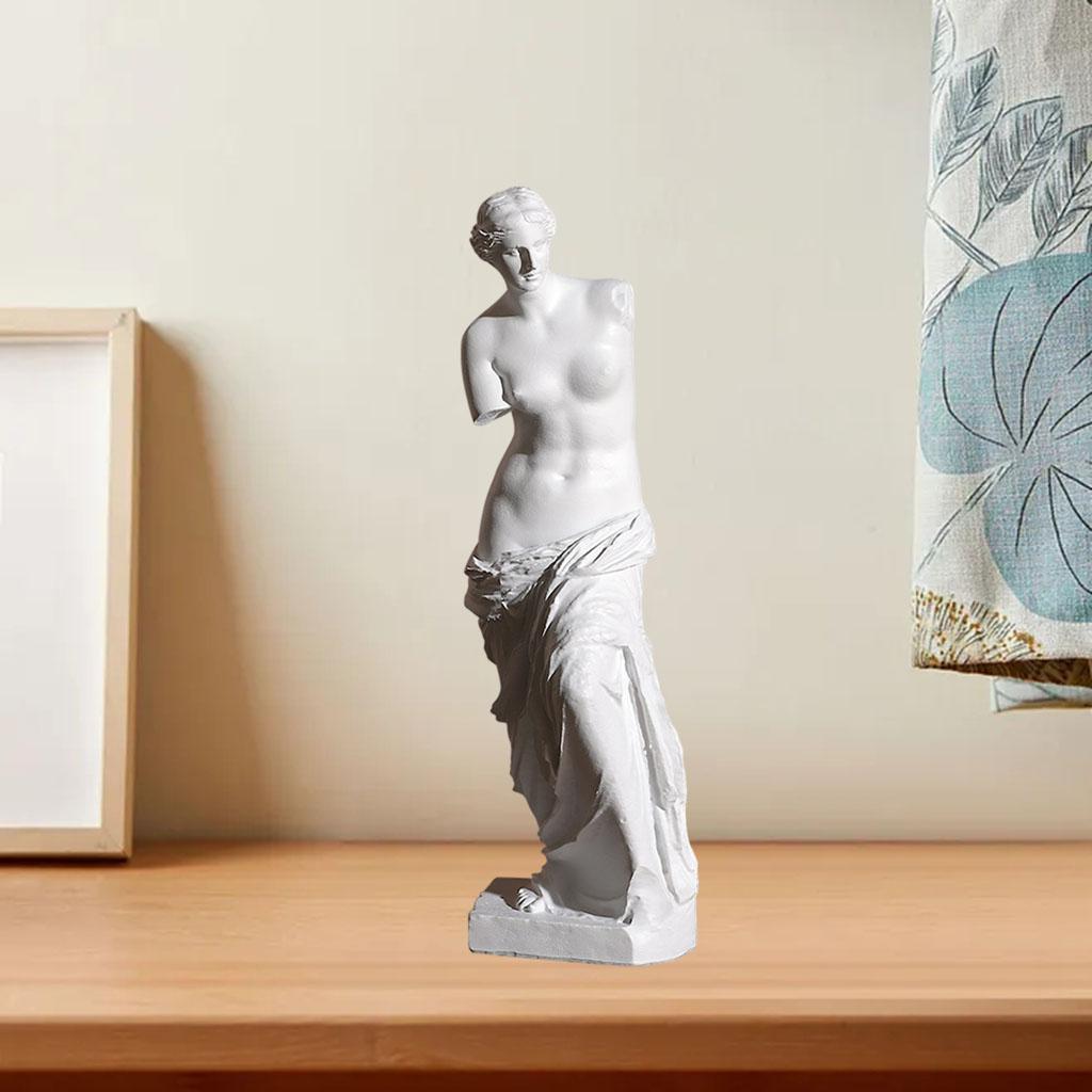 Resin Greek Mythology Figurine Modern Venus Statue Sculpture for Home Decoration Room Tabletop Ornaments Aesthetic