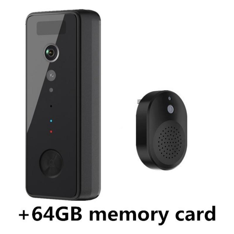 5G Camera Night Vision Household Wireless Security Camera Electric Door Bell WiFi Smart Intercom Video Doorbell
