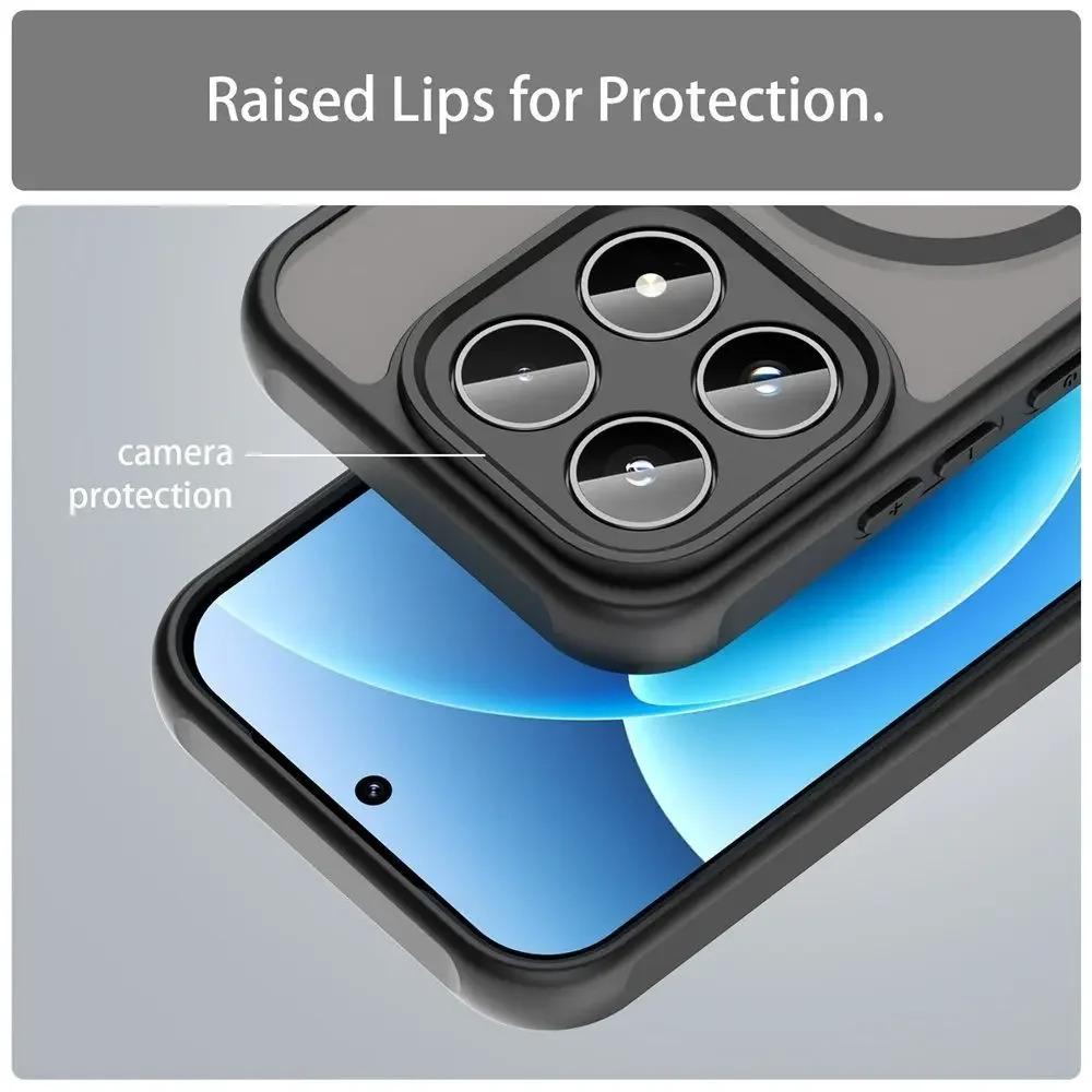 Per Xiaomi 17T 17TPro Custodia Sensazione Pelle Semipermeabile Magnetica Anti-Impronte Digitali Antiurto Copertura Per Xiaomi 17 T 17 T Pro Funda