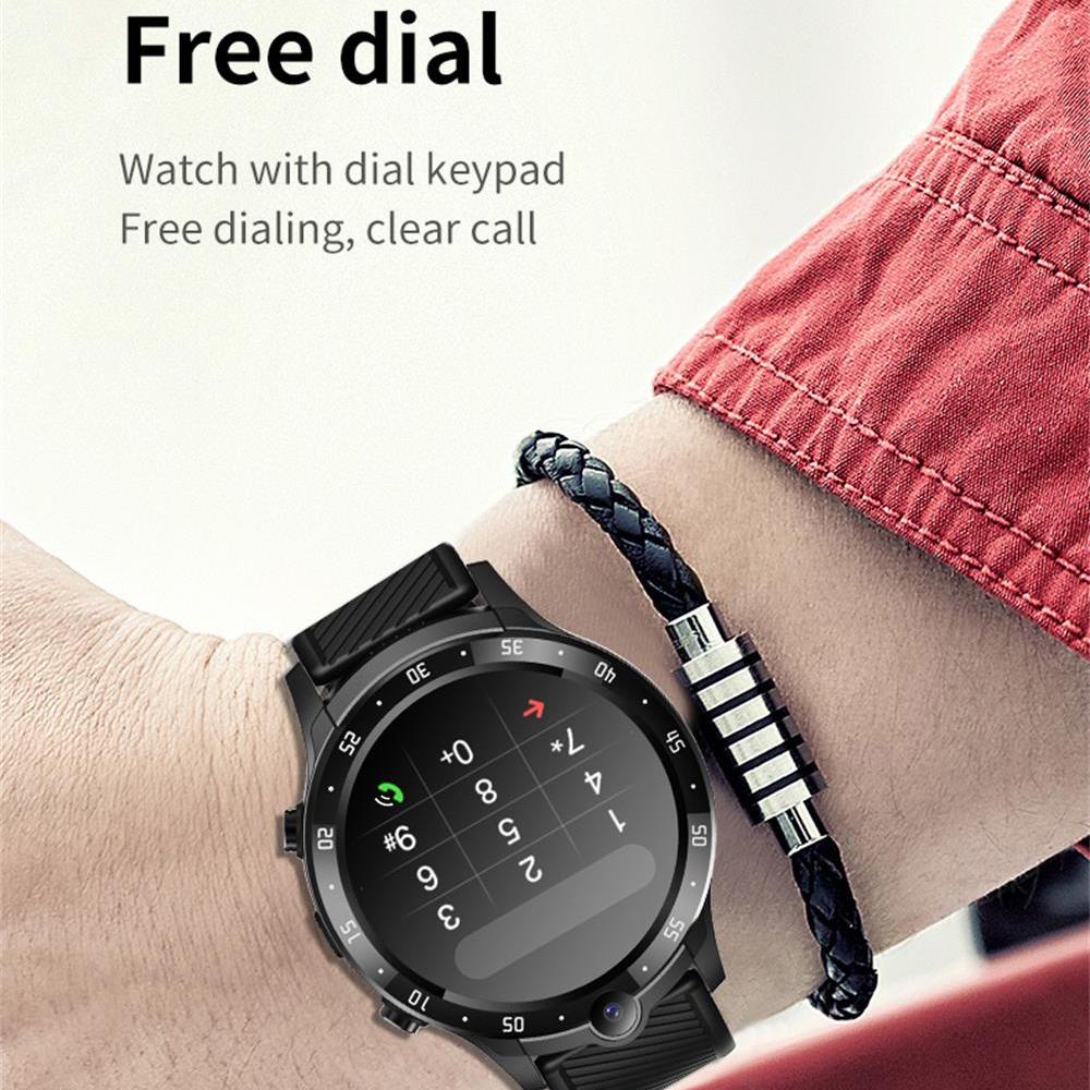 Men 1.28" 4g Full Netcom Smart Watch Gps Wifi Positioning Video Call Chat Sos Alarm Clock Waterproof Women Smartwatch