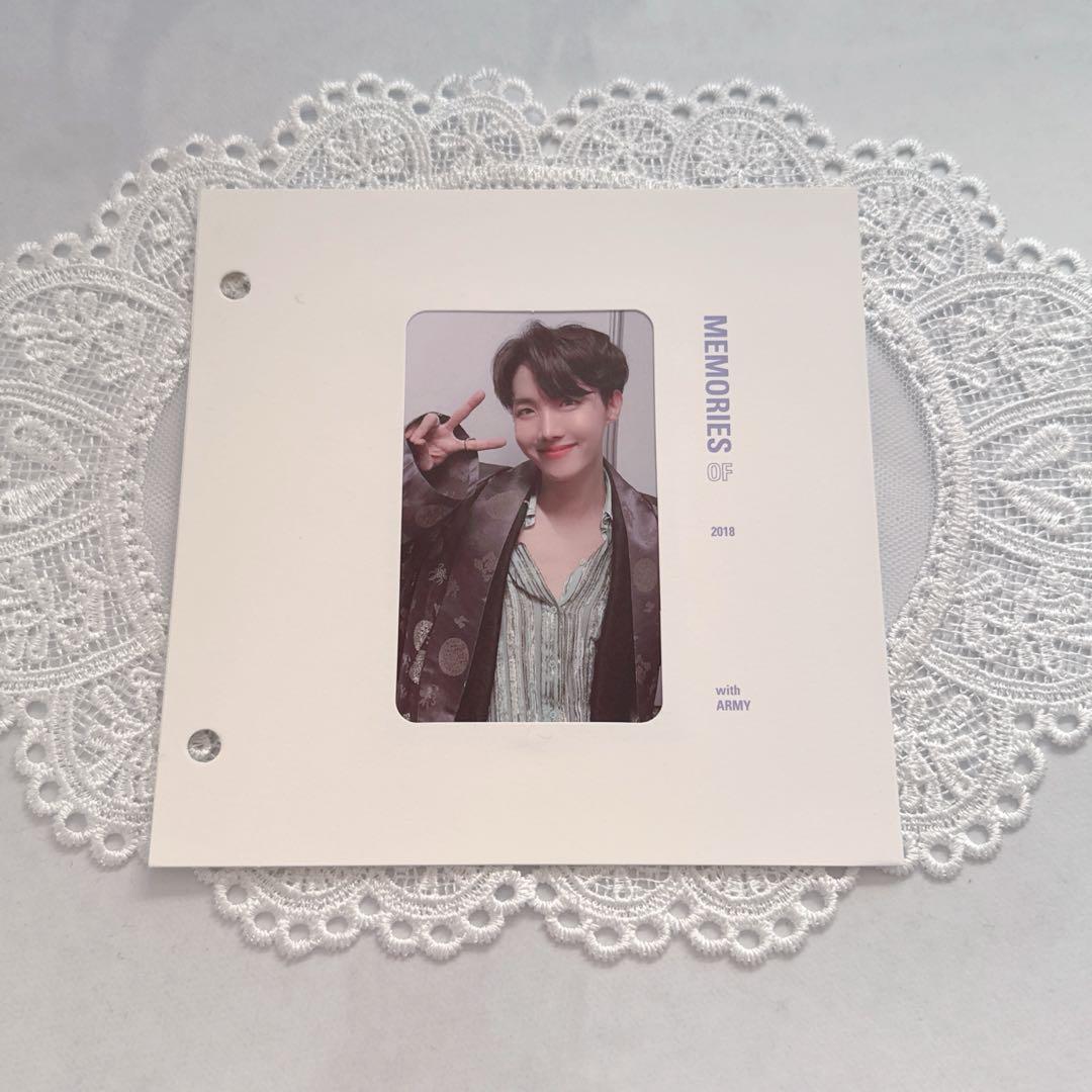 

[USED] BTS Memories 2018 Blu-ray Jhope Hoseok Trading Card
