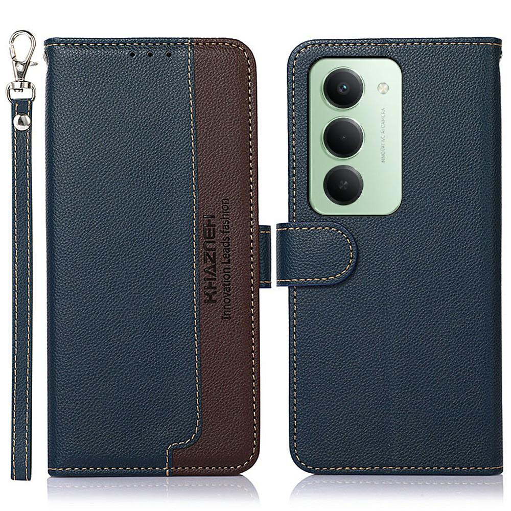 For Xiaomi Redmi 15 5G (Global) (169mm) Case RFID Blocking Wallet PU Leather Phone Cover with Strap