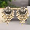 Retro Indian-Style Wind Chime Drip Oil Earrings