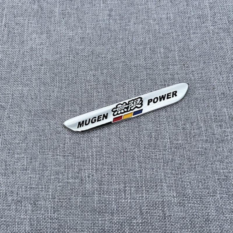 Suitable for unlimited MUGEN labeling Civic JS RS MODURO labeling Fit car labeling Metal body labeling