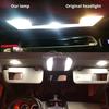 10X Car Led 3528 1210 White 6SMD LED Bulb 6500k Super Bright for Reading Dome Festoon Lamp Trunk License Plate Interior Lighting